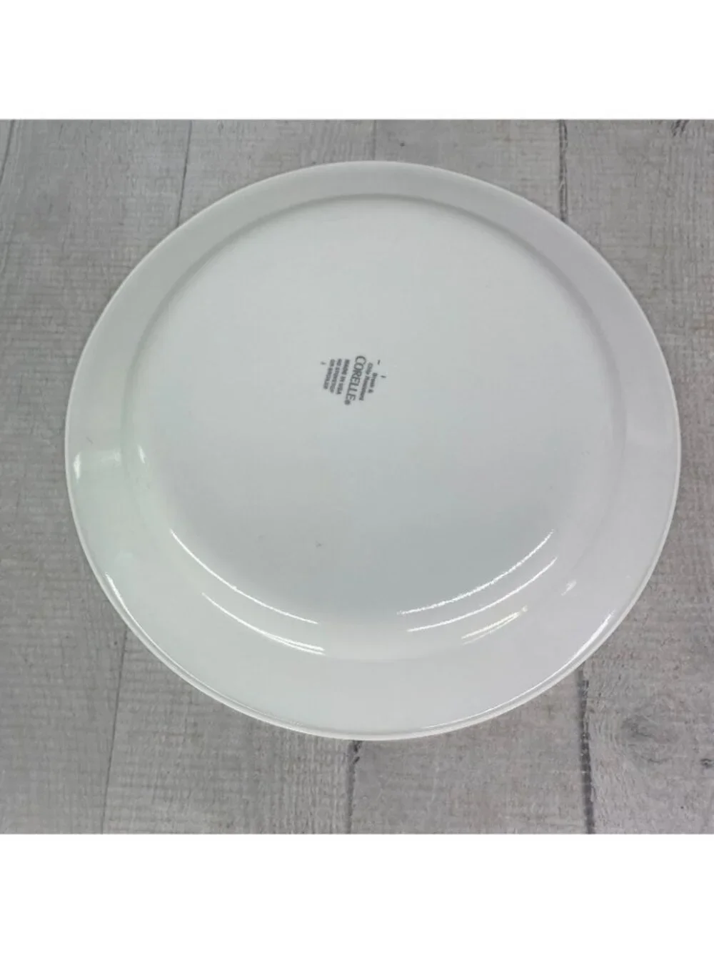 Corelle Red APPLE Hedgehog Break Chip Resistant Green Woven Lunch Plates Set 4